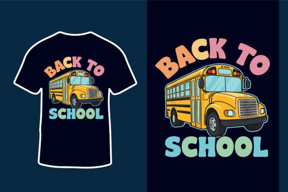 Funny Back to School T-shirt Design