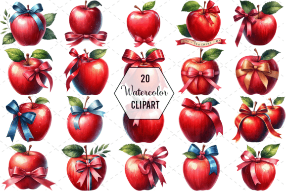 Teacher’s Delight Apple Bliss Clipart